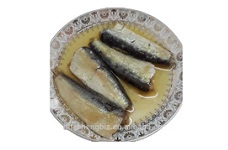 Sardine Fish with vegetable oil